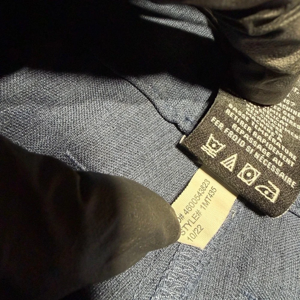 TravisMathew Pants Men 42x32 Blue Straight Open to Close Golf Performance 1MT435